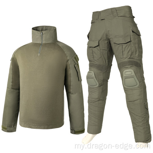 Ranger အစိမ်းရောင်နည်းဗျူဟာအဝတ်အထည်များပြင်ပအမဲအထောက်အထားများ